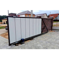 Консольные откатные ворота